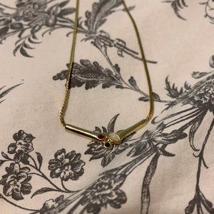 Inset Stone Necklace